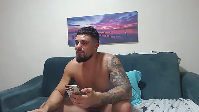 Tiberius hunk online show from October 13, 6:53 pm