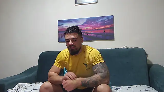 Tiberius hunk online show from October 16, 3:15 am