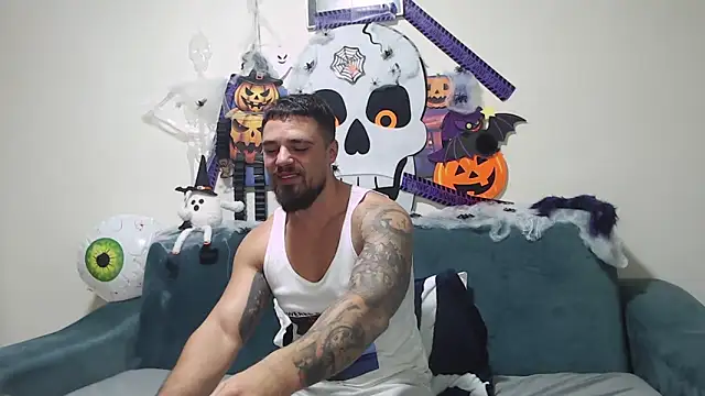 Tiberius hunk online show from October 24, 6:18 pm