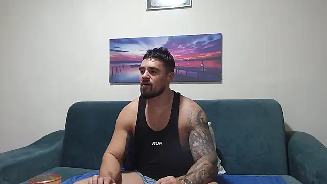 Tiberius hunk online show from November 22, 5:50 am