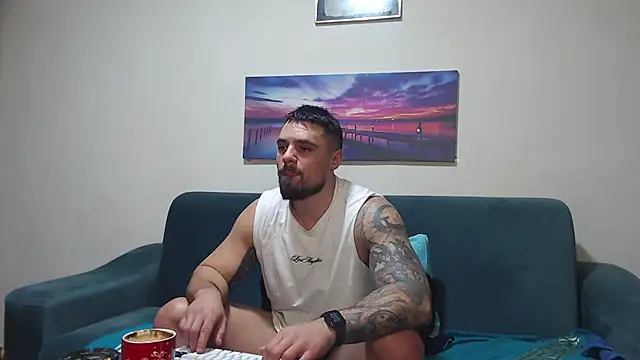 Tiberius hunk online show from January 14, 5:33 am