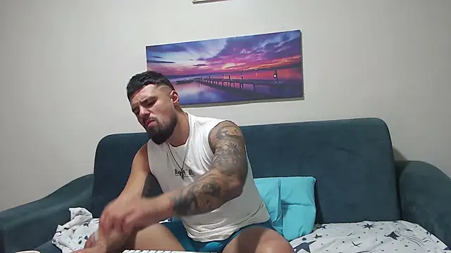 Tiberius hunk online show from October 1, 4:11 pm