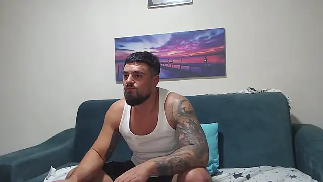 Tiberius hunk online show from October 18, 3:25 pm