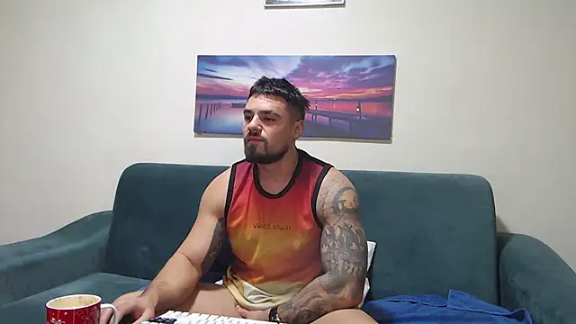 Tiberius hunk online show from December 2, 6:59 am