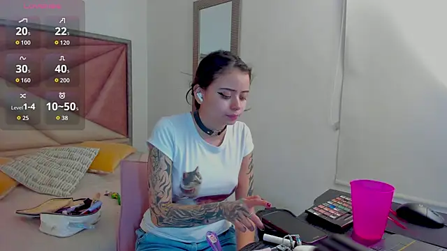Snapshot of SaskiaGrendel chatting on April 29, 12:04 am SaskiaGrendel online show from April 29, 12:04 am