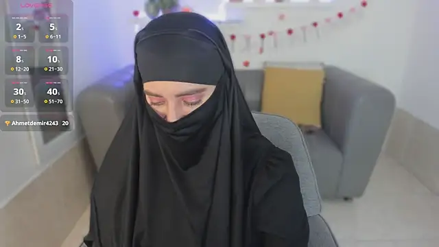 Snapshot of salma_arabicc chatting on September 27, 4:29 am salma arabicc online show from September 27, 4:29 am