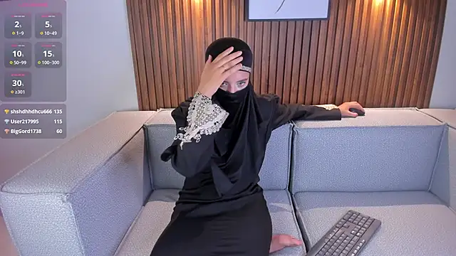 Snapshot of salma_arabicc chatting on March 10, 9:56 am salma arabicc online show from March 10, 9:56 am