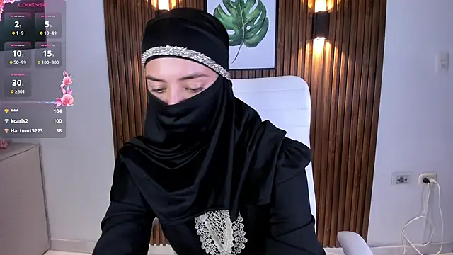 Snapshot of salma_arabicc chatting on March 12, 7:57 am salma arabicc online show from March 12, 7:57 am