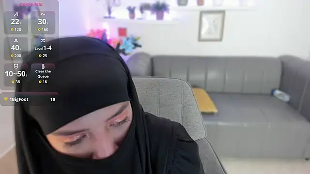 Snapshot of salma_arabicc chatting on January 6, 4:16 am salma arabicc online show from January 6, 4:16 am