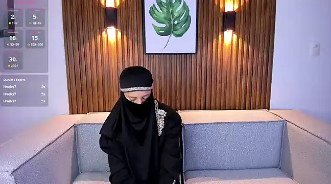 Snapshot of salma_arabicc chatting on March 7, 10:24 am salma arabicc online show from March 7, 10:24 am