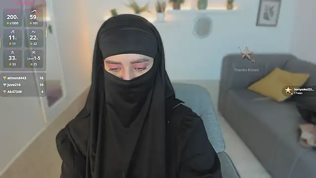 Snapshot of salma_arabicc chatting on September 15, 4:24 am salma arabicc online show from September 15, 4:24 am