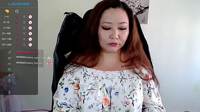 Snapshot of LisaAsianFlower chatting on June 16, 4:12 am LisaAsianFlower online show from June 16, 4:12 am