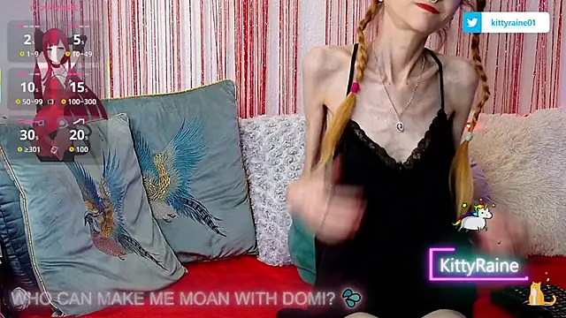 Snapshot of KittyRaine chatting on October 15, 11:51 am KittyRaine online show from October 15, 11:51 am