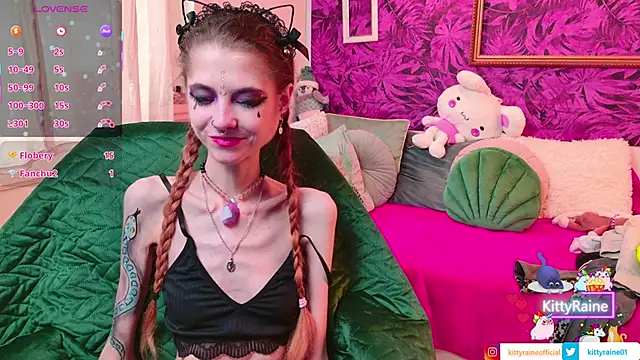 KittyRaine online show from February 19, 1:08 pm