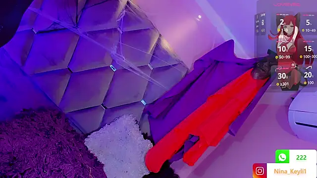 Nina Keyli online show from October 20, 8:09 pm