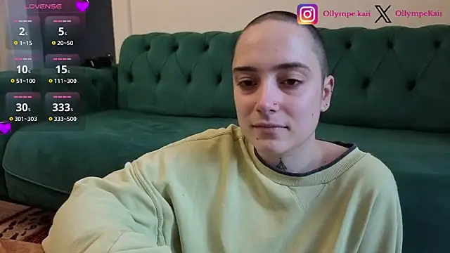 Snapshot of OllympeKaii chatting on December 5, 3:32 pm OllympeKaii online show from December 5, 3:32 pm