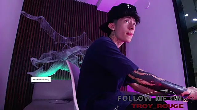 troy rouge online show from October 31, 4:47 pm