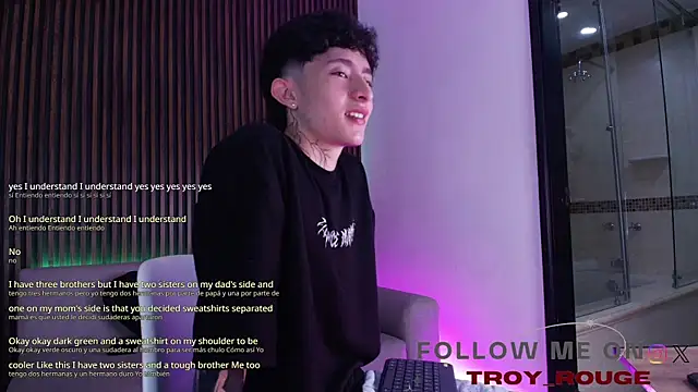 troy rouge online show from November 8, 4:10 pm