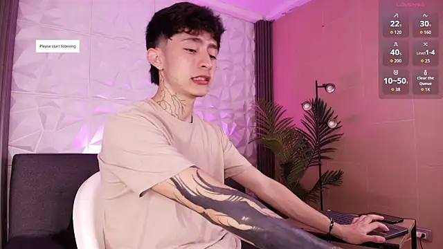 troy rouge online show from November 26, 7:14 pm