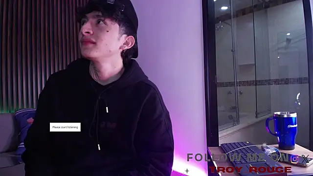 troy rouge online show from November 6, 7:07 pm