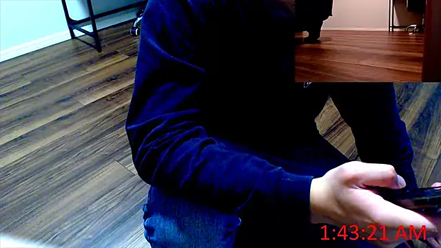 Snapshot of Stretch-man chatting on March 16, 4:45 pm Stretch-man online show from March 16, 4:45 pm