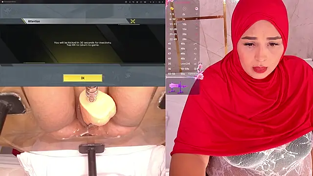 BBWHijab online show from October 19, 5:43 am