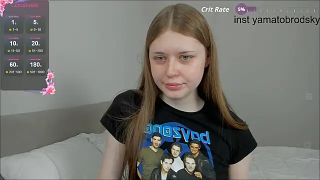 Snapshot of YamatoBrodsky chatting on October 5, 7:04 pm YamatoBrodsky online show from October 5, 7:04 pm