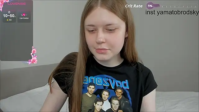 Snapshot of YamatoBrodsky chatting on October 5, 5:31 am YamatoBrodsky online show from October 5, 5:31 am