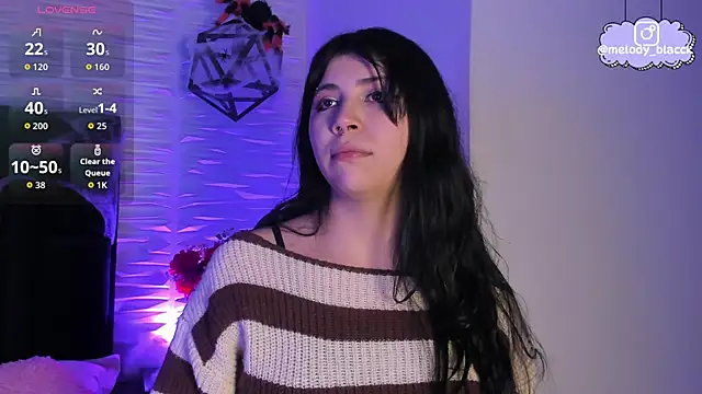 Snapshot of Melody_Black_ chatting on October 28, 8:08 pm Melody Black online show from October 28, 8:08 pm