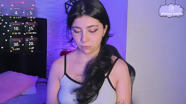 Snapshot of Melody_Black_ chatting on November 25, 8:09 pm Melody Black online show from November 25, 8:09 pm