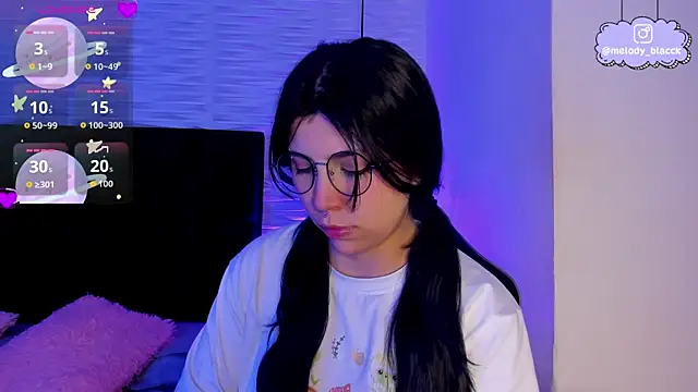 Melody Black  online show from January 9, 8:38 pm