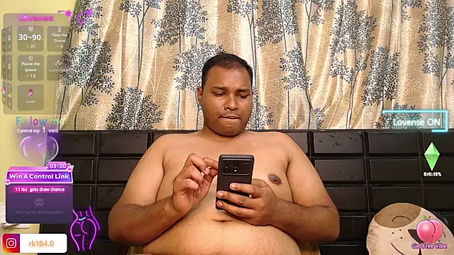 Snapshot of Naughty_Rohan_ chatting on March 1, 7:51 am Naughty Rohan online show from March 1, 7:51 am