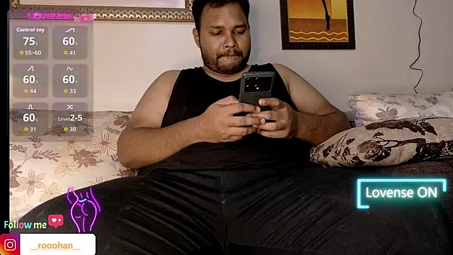 Naughty Rohan  online show from March 3, 12:45 pm