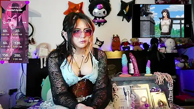 Snapshot of Devil_And_Princess chatting on July 6, 3:35 am Devil And Princess online show from July 6, 3:35 am