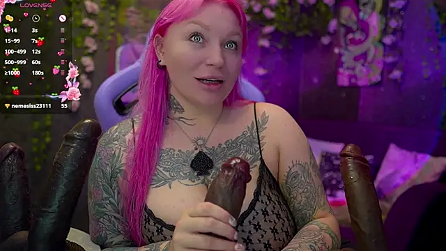 BlackedBarbie online show from November 6, 7:40 pm