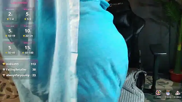  Lisha  online show from April 10, 8:16 pm