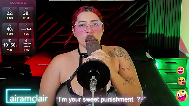 airamclair online show from November 17, 8:13 pm