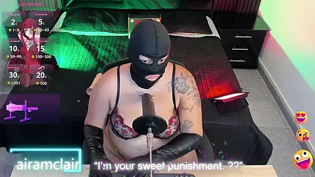 airamclair online show from November 19, 8:09 pm