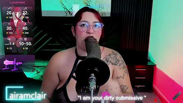 airamclair online show from November 29, 8:09 pm