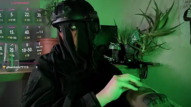 Snapshot of cos_operator chatting on October 7, 6:42 pm cos operator online show from October 7, 6:42 pm
