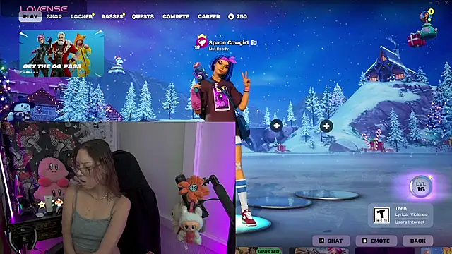 SpaceCowWhore online show from January 6, 4:55 pm