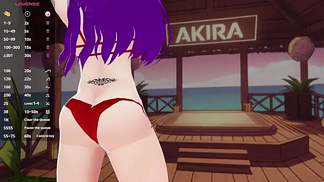 AkiraVixent online show from October 18, 1:07 am