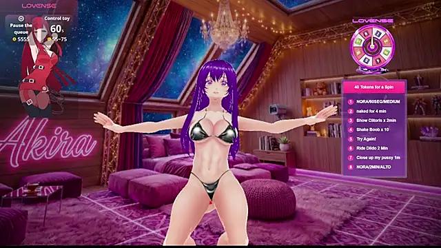 AkiraVixent online show from May 25, 11:36 pm