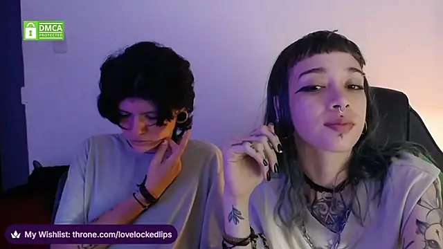 lovelockedlips online show from March 25, 12:44 am