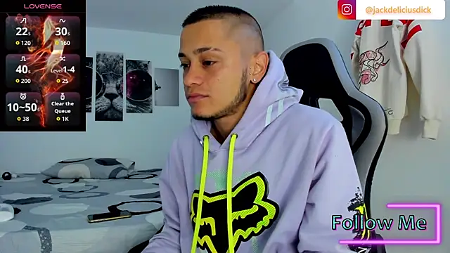 Snapshot of jackdeliciusdick chatting on December 14, 8:31 am jackdeliciusdick online show from December 14, 8:31 am