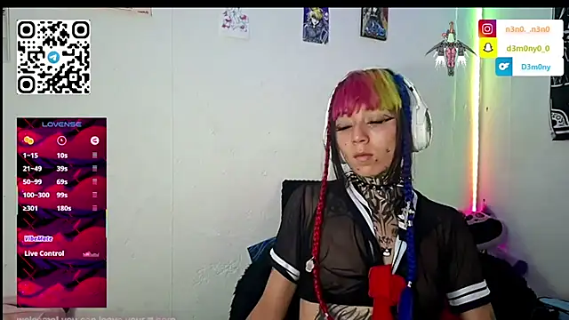 d3m0ny0 0 online show from January 17, 5:33 am