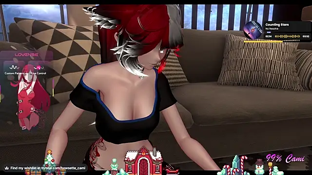 Bowsette Cami online show from November 24, 3:23 pm