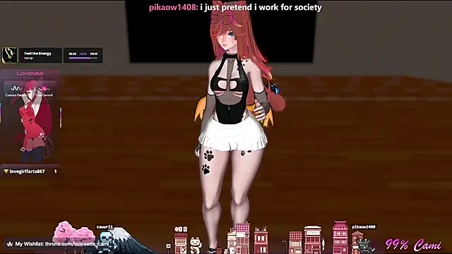 Bowsette Cami online show from February 4, 2:34 pm