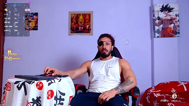 Snapshot of pirata_fitness chatting on October 25, 12:10 am pirata fitness online show from October 25, 12:10 am