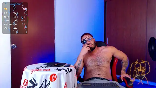 Snapshot of pirata_fitness chatting on June 20, 9:47 am pirata fitness online show from June 20, 9:47 am